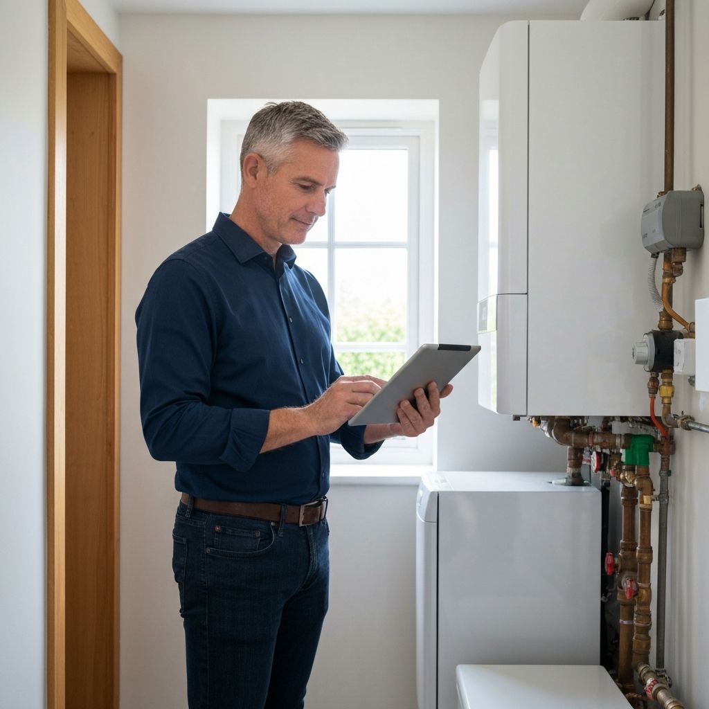 EPC assessor at property